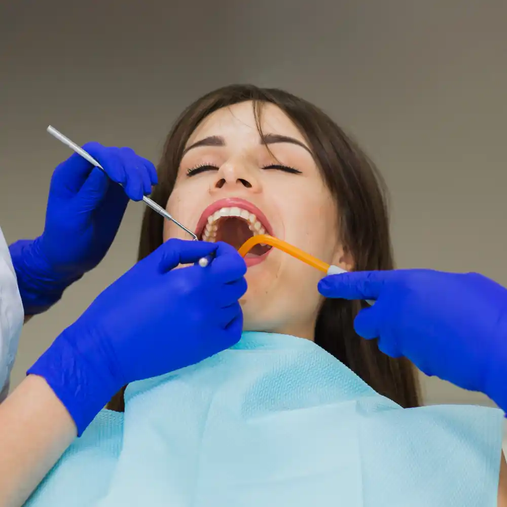 happy dental patient
